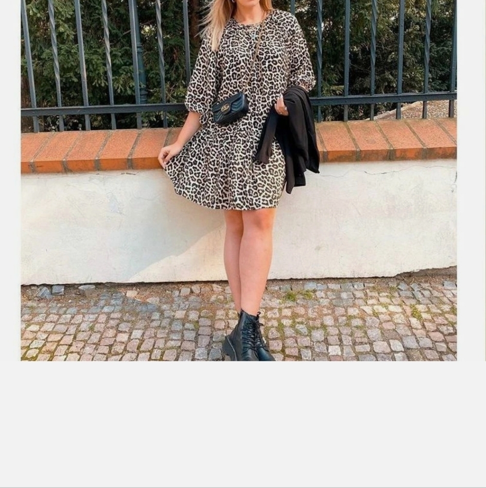 H&M 
Leopard Print Women's Dress